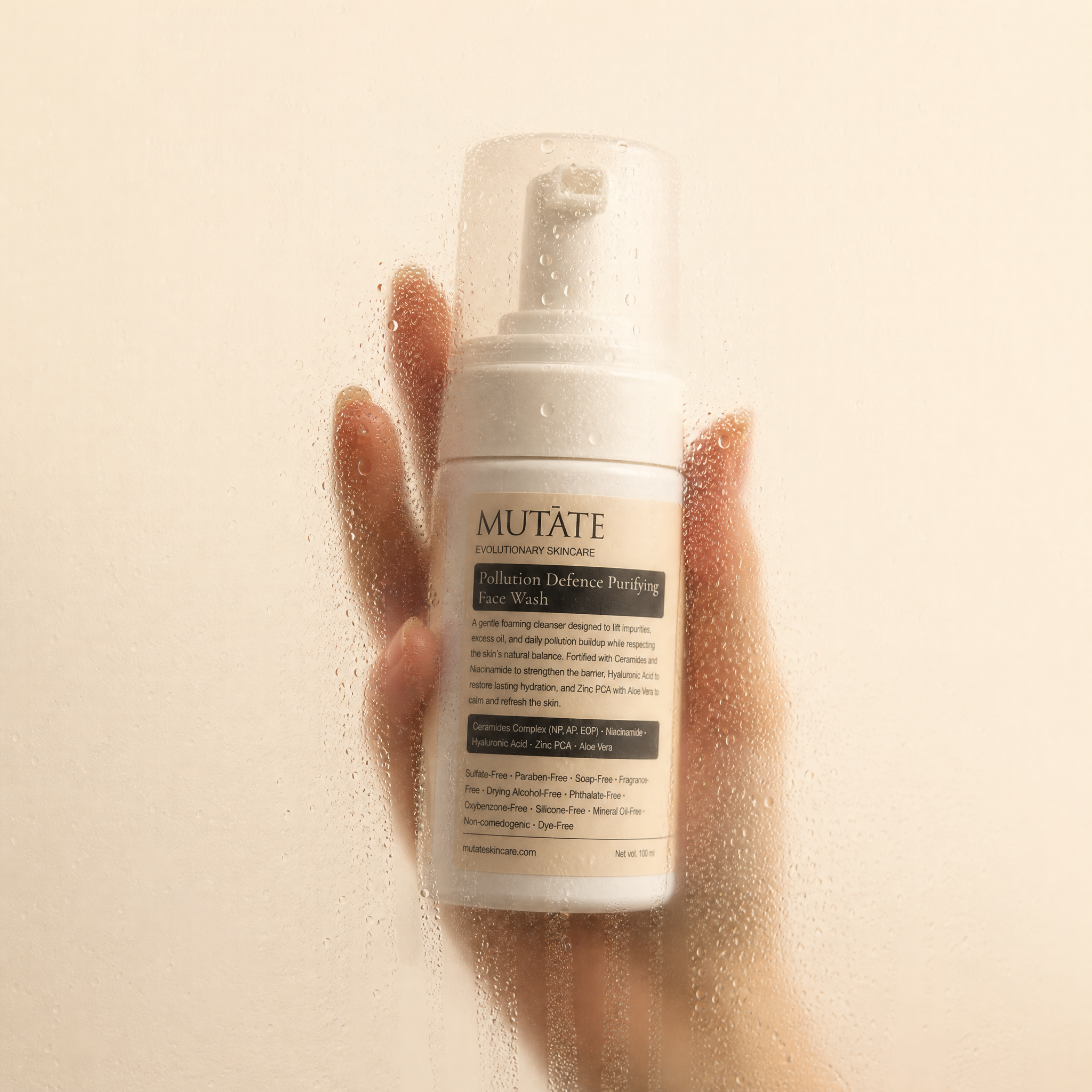 Skincare shaped<br>by restraint