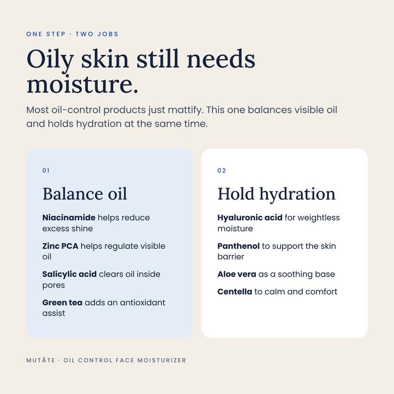 Oil Control Face Moisturizer