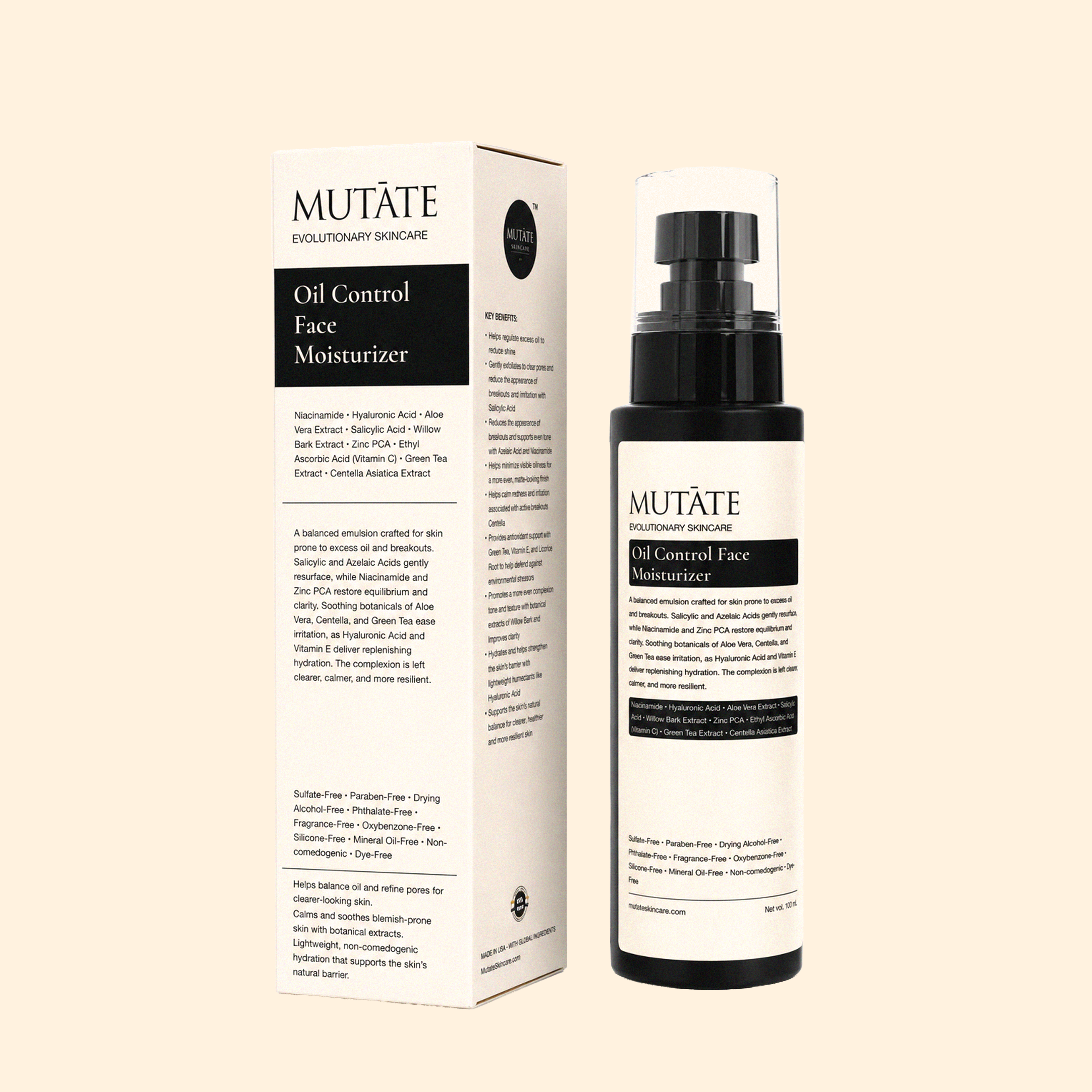 Oil Control Face Moisturizer